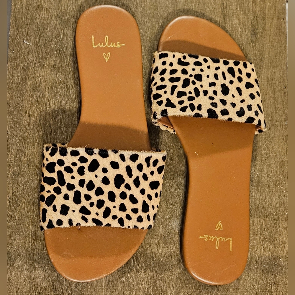 Lulus | Cheeta Print 6½ Sandals